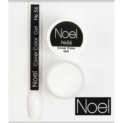 Гел боя Noel №56 Бяла 8 мл.