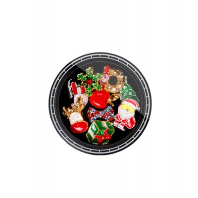 Комплект коледни бижута за нокти 