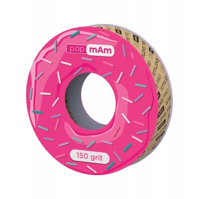 Резервна ролка за зареждане на сменящи се абразиви 150 grit Bobbinail ATSC-150W за нахлузване, цвят бял 1 бр.