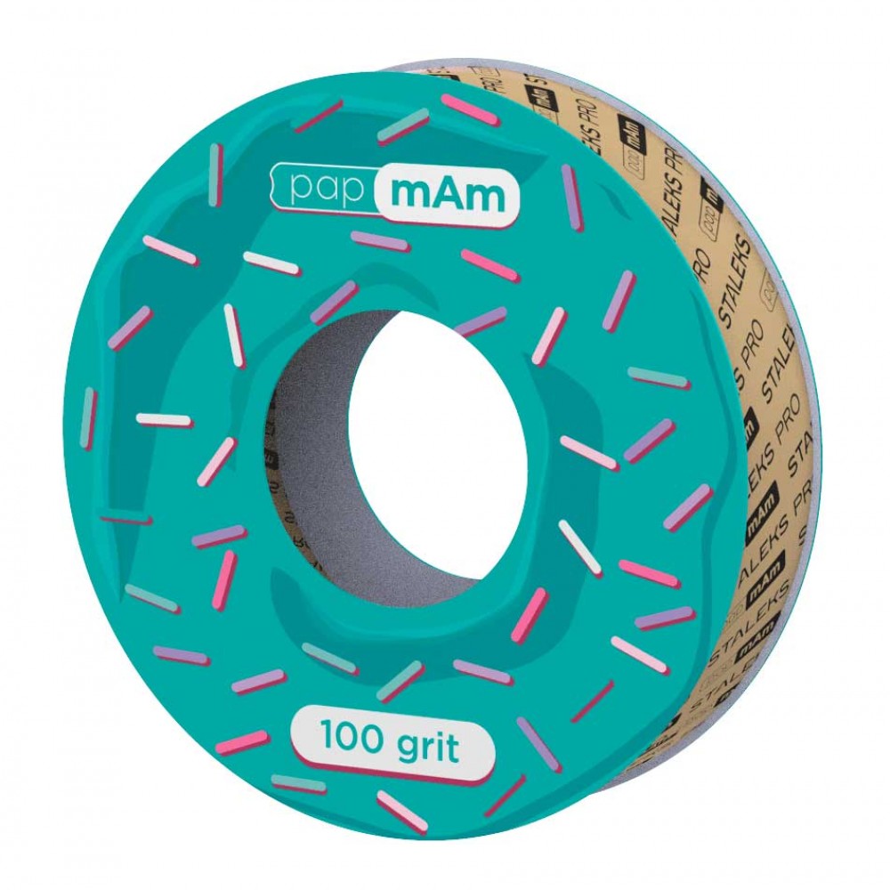 Резервна ролка за зареждане на сменящи се абразиви 100 grit Bobbinail (за нахлузване) ATSC-100W 1 бр.
