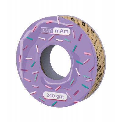 Резервна ролка за зареждане на сменящи се абразиви 240 grit Bobbinail ATSC-240 за нахлузване 1 бр.