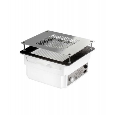 Прахоуловител за вграждане TERI Turbo 2021 цвят Бял (сиво) 1 бр.