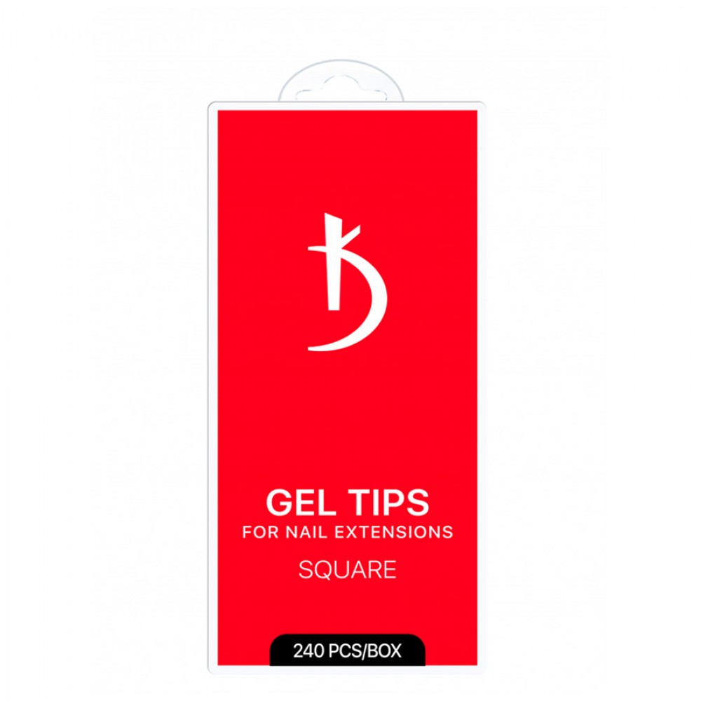 Гел типси за изграждане Square Kodi 240 бр.