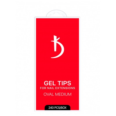 Гел типси за изграждане Oval Medium Kodi 240 бр.