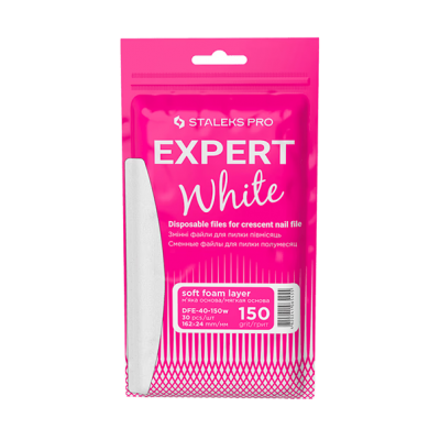 Комплект сменящи се абразиви за пила Полумесец Expert 40 240 грит 30бр, с пяна