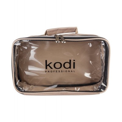 Козметична чанта, цвят капучино