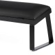 Поставка за ръце за маникюр наклонена SPENVI LOFT Total black - черна основа