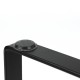 Поставка за ръце за маникюр наклонена SPENVI LOFT Total black - черна основа