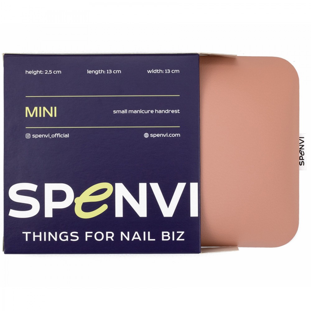 Подлакътник квадрат SPENVI- mini light pink