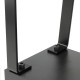 Поставка за ръце за маникюр наклонена SPENVI LOFT Total black - черна основа