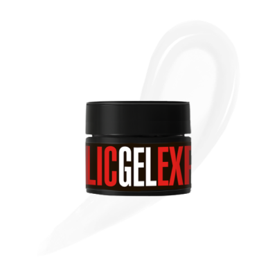 Акрилен гел Express Milky, 30 г, млечно бяло