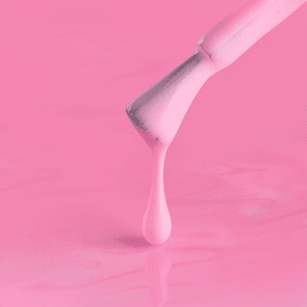 Цветна каучукова основа Macarons Bubble Gum Светло розов 8 мл.