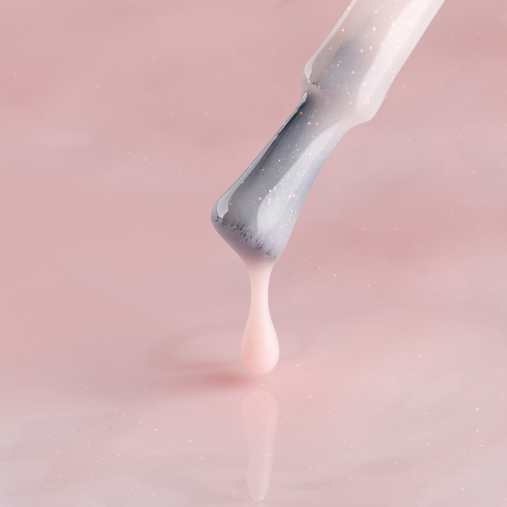 Цветна каучукова основа Opal №02 Светло розов 7 мл.