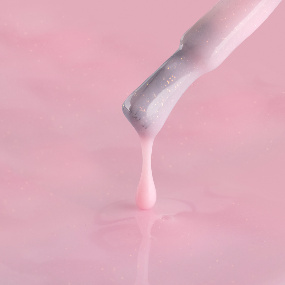 Цветна каучукова основа Opal №03 Розов 8 мл.