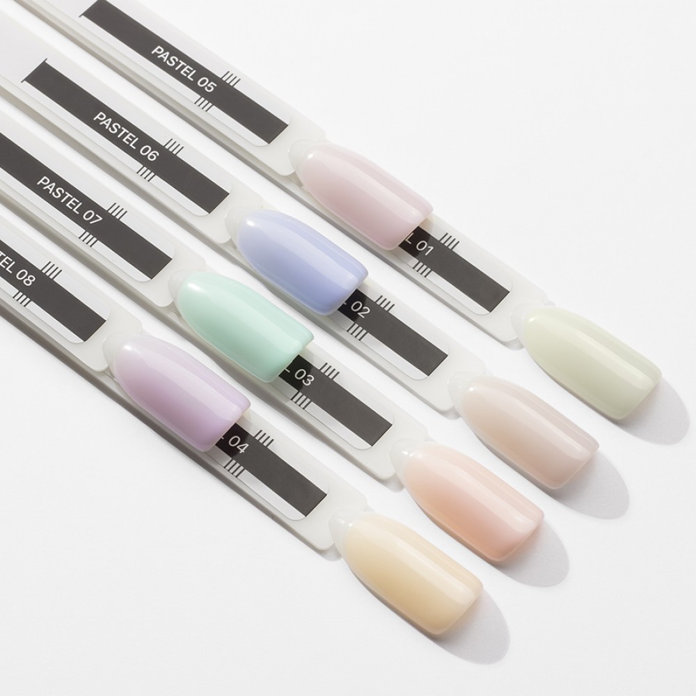 Цветна каучукова основа Pastel №05 Пастелено розов 7 мл.