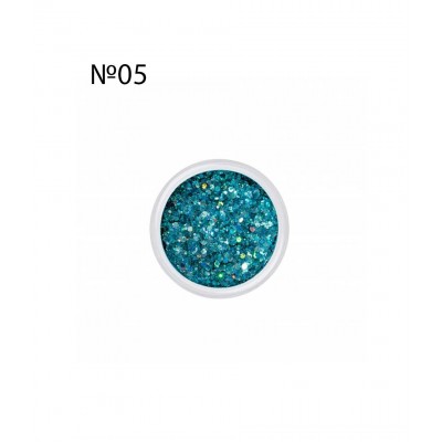 Сух брокат за нокти Brocade №05, 3 г