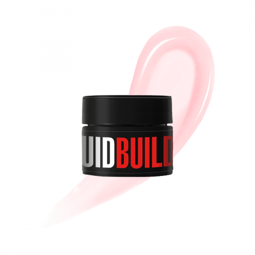 Гел за изграждане Liquid builder gel №01 30 гр млечно розово