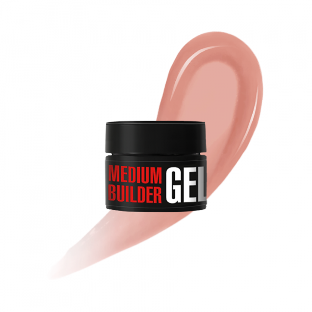 Гел за изграждане Medium Gel №02 13г тъмнобежово