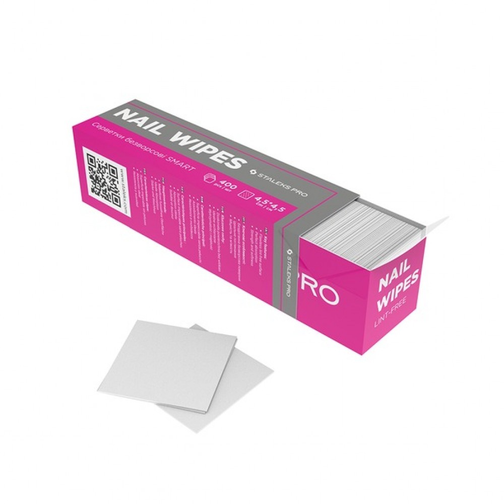 Безвлакни салфетки Staleks Smart 400 бр.