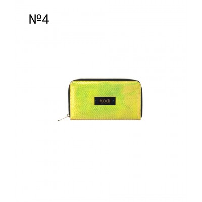 Калъф за четки с цип №4 златен