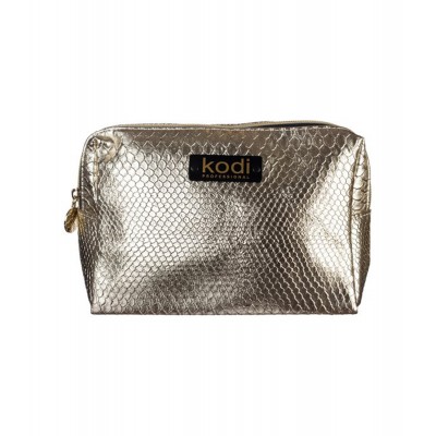 Козметична чанта Delta размер L, златна