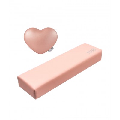 Комплект от възглавница и подлакътник Kodi Professional светлорозов