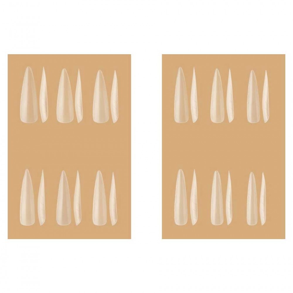 Гел типси за изграждане Extra Long Stiletto Kodi Professional 240 бр.