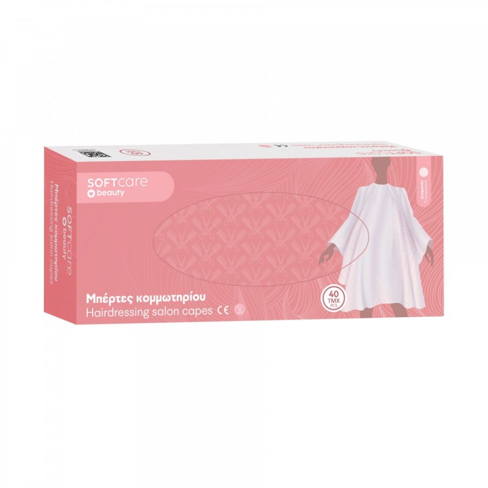 Еднокрани пилерини за фризьори Soft Care PE-40 бр/кут