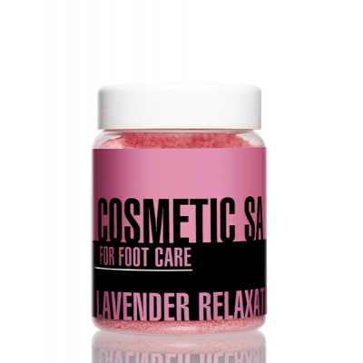 Козметична сол за крака Lavender Relaxation 300 гр.