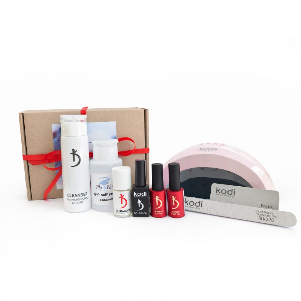 Комплект за гел лак маникюр Платинен 1 бр.