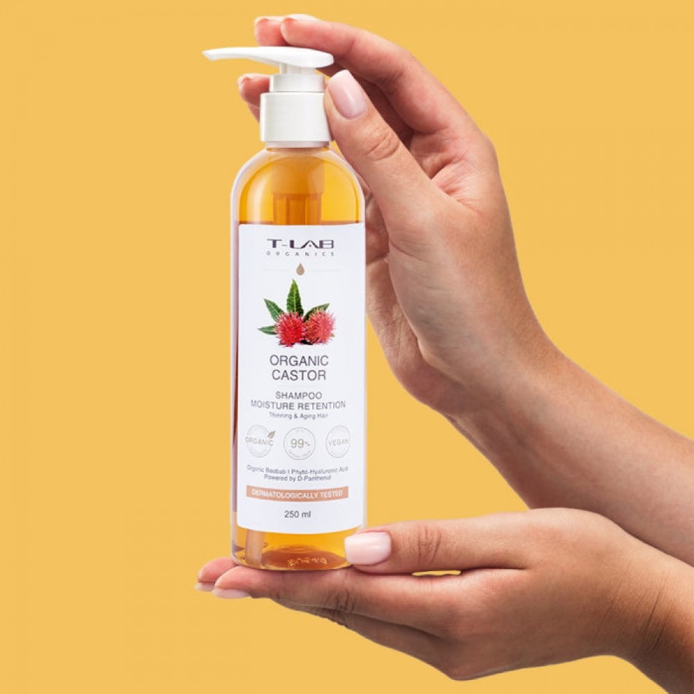 Шампоан Organic Castor Moisture Retention 250 мл.