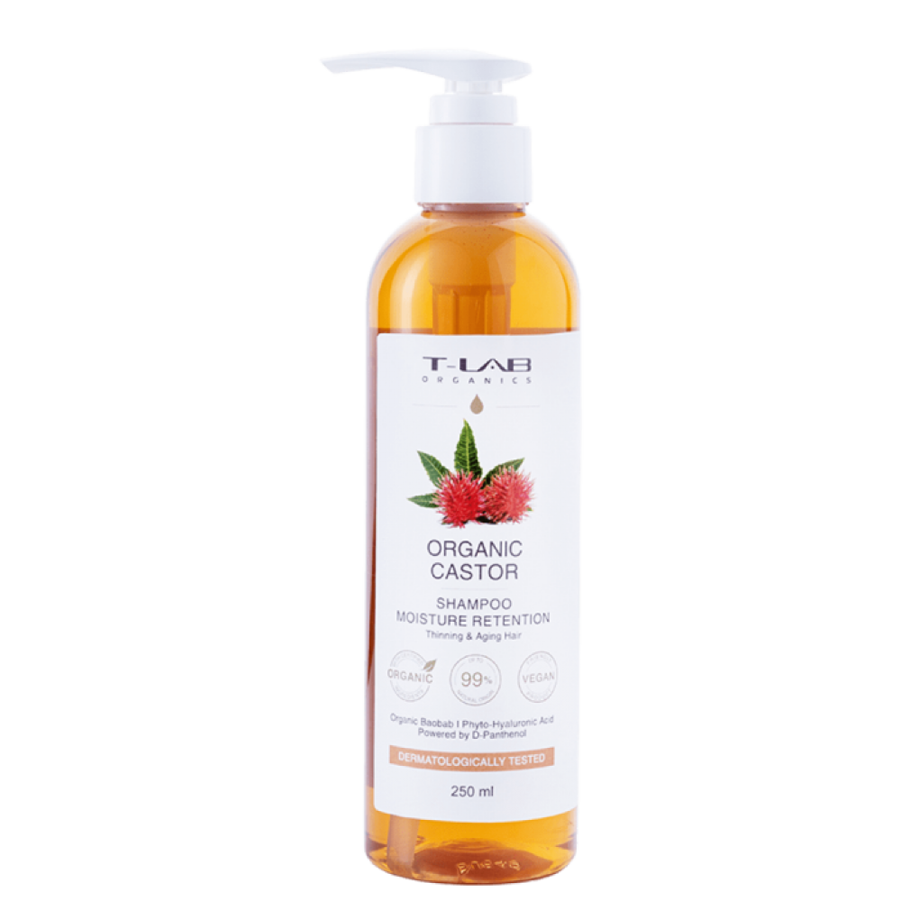 Шампоан Organic Castor Moisture Retention 250 мл.