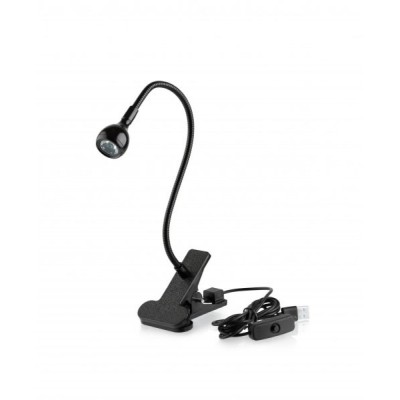 3W UV и LED Лампа Tulip Clip-on с щипка