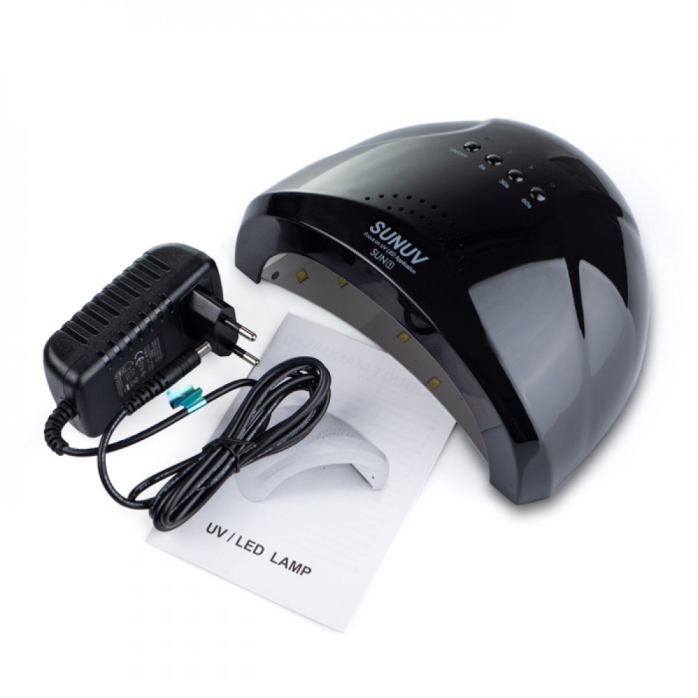48W UV и LED Лампа Sun1 цвят черен